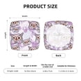 thumbnail image 5 of Rateoe Owl And Floral Pattern Square Couch Cushion Covers, Sofa Furniture Protector Slipcover with Bottom Tie rope, Soft Non-Slip Non-Wrinkle Non-Sticky-Six Piece, 5 of 7