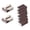 white#73, variant on Emery Cleaning Sponge With Handle, Carborundum Rust Eraser Brush for BBQ Grill Pots and Pans, Flexible Abrasive Sponge for Burnt-On Grease and Grime