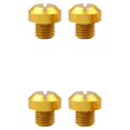 thumbnail image 1 of Redempat Enhanced Performance M10x25 Rearview Mirrors Thread Hole Plug Screw Bolts Gold Positive 10mm 2Set, 1 of 6