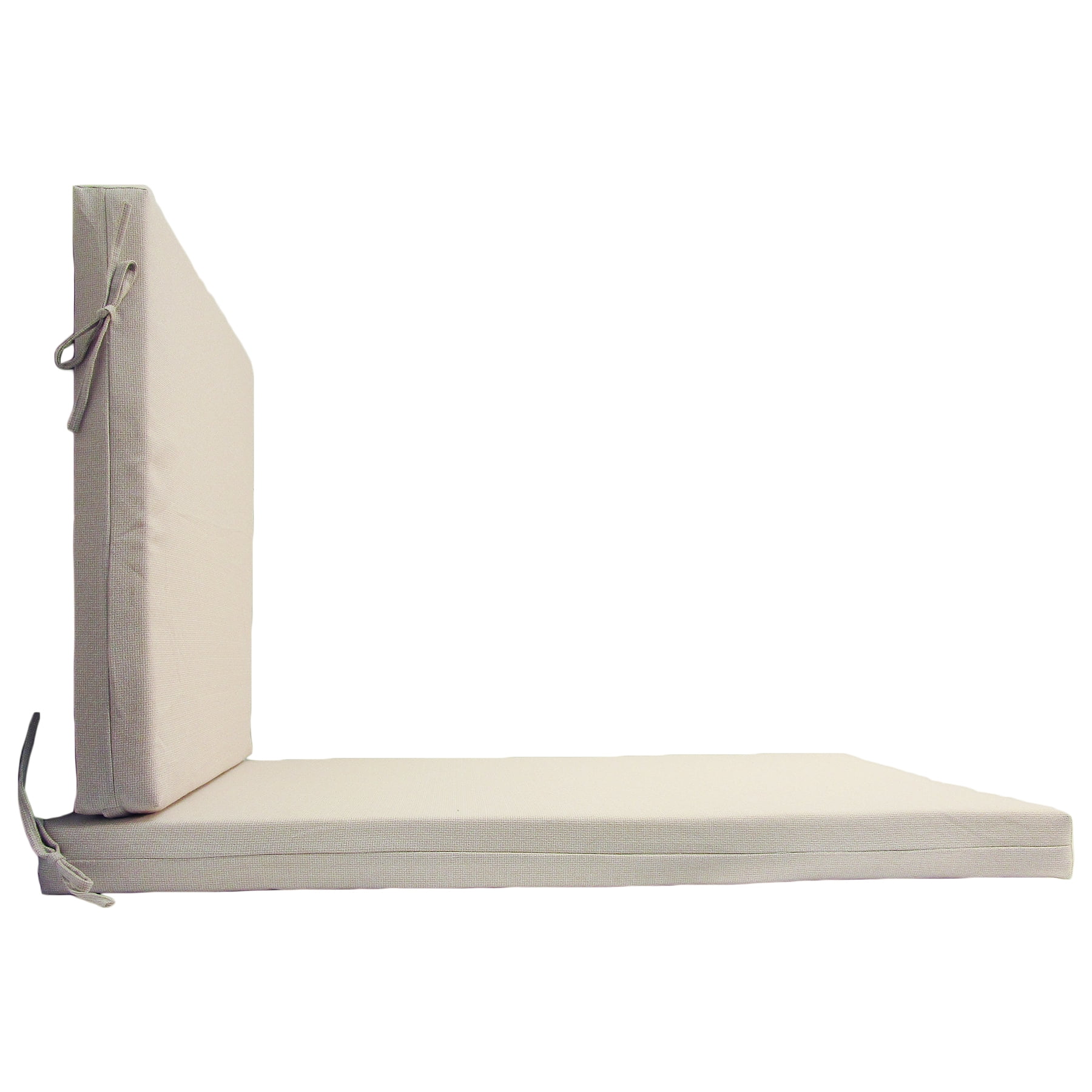 Better Homes & Gardens 72" x 23" Outdoor Chaise Lounge Cushion, 1-Piece, Beige