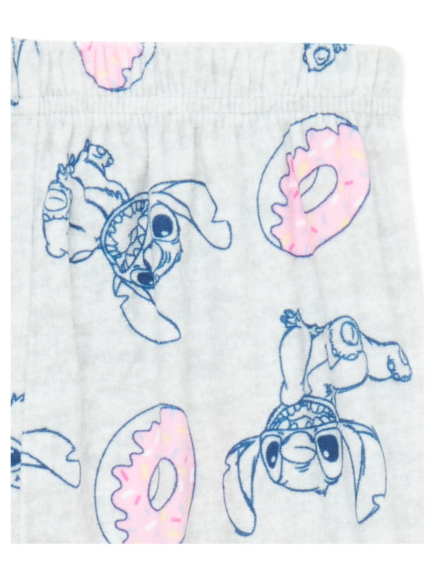 Lilo & Stitch Pajama Set (Children's) Fire Retardant Bunny Fleece Pajamas, Pink, 2-Pack