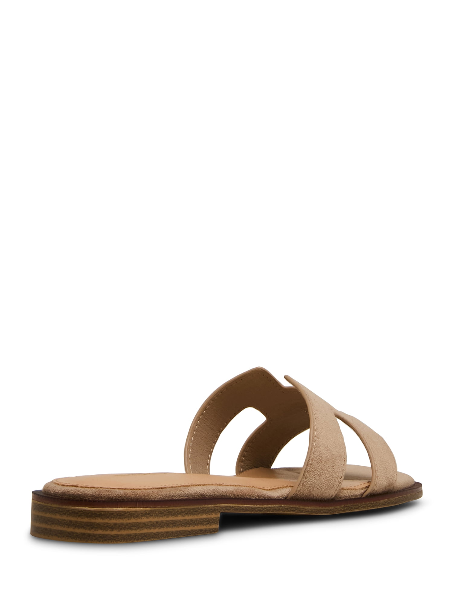 Madden Girl Women's Hailey Flat Slide Sandal