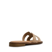 Madden Girl Women's Hailey Flat Slide Sandal