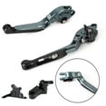 thumbnail image 2 of Levier de Frein et d'Embrayage Extensible Réglable pour Honda CBR500R CB500F/X 19-21 Noir, 2 of 10