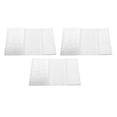thumbnail image 4 of Mantel de plástico impermeable y a prueba de aceite, reutilizable, rectangular, con estampado de lunares, para banquetes, picnics y fiestas, color blanco, 3 unidades, 4 of 14