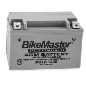 BikeMaster AGM Platinum II Battery MS12-14ZS For Honda VFR1200F Interceptor 2010-2014