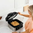 Restored Ninja AG302 Foodi 5in1 Indoor Electric Grill w/ Air Fryer Factory (Refurbished