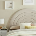 thumbnail image 7 of Headboard, King, Gray, Velvet, Hotel Bedroom, Modern Contemporary, HB38132, 7 of 7