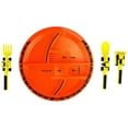 thumbnail image 1 of Juego de utensilios de comedor para niños creativos Tenedor y cuchara de construcción para niños Utensilios y platos para niños pequeños con temática de construcción Juego de platos y utensilios para, 1 of 7