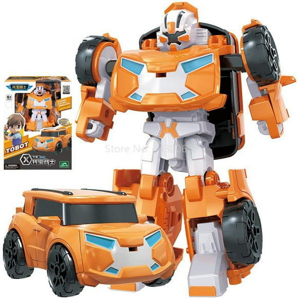 Mini Transformer Robot Toy Korean Cartoon Brothers Anime Transformer Car Airplane Toy Children Gift Z with Color Box AY