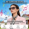 thumbnail image 5 of AI Smart Glasses for Men Women, Deepseek R1 & Gemini-2.5 AI Assistant, 164 Languages Support, Bluetooth 5.3, Music Playback, Hands-Free Calling, IP67 Waterproof, Physical Photochromic Lenses, 5 of 9