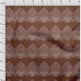 thumbnail image 3 of oneOone Viscose Jersey Fabric Leaves & Floral Block Decor Fabric Printed BTY 60 Inch Wide, 3 of 4