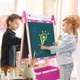 thumbnail image 5 of Joyooss Wooden Double-Sided Kids Easel with Paper Roll, 5 of 8