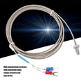 thumbnail image 2 of 2M de longitud Rosca de tornillo BSW M6 Sonda de medición de temperatura Cable de termopar tipo K, 2 of 9