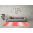 thumbnail image 3 of Ahgly Company Indoor Rectangle Abstract Red Modern Area Rugs, 8' x 12', 3 of 4