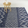 thumbnail image 5 of Balta Fairfax Transitional Chevron Indoor/Outdoor Area Rug Blue 7'10" x 10' 8' x 10' Navy, Ivory, Grey, 5 of 5