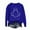 Blue, variant on Drses‌‌ ‌‌‌‌‌‌‌‌Women's Halloween Ghost Print Sweatshirt - Spooky Season Pullover Long Sleeve Round Neck Casual Top