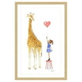 thumbnail image 6 of Marmont Hill Giraffe and Girl by Phyllis Harris Framed Wall Art, 6 of 6