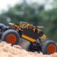 thumbnail image 3 of 1.9 Inch Beadlock Wheel Rim Hub, 4PCS RC Wheel Hub Sturdy Easy To Install  for Upgrading Blue,Orange, 3 of 7