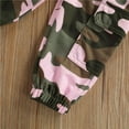 thumbnail image 5 of URMAGIC Summer Little Kid Baby Girl Fashion Outfits 2 Pcs,Sleeveless Vest Tops+Camouflage Pants, 5 of 8
