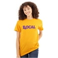 thumbnail image 3 of Louisiana Local Home State Pride Plus Size Crewneck Graphic Tee Shirt Brisco Brands 2X, 3 of 5