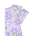 thumbnail image 3 of Hello Kitty Girls' Allover Print Dress with Short Sleeves, Sizes 4-12, 3 of 3