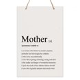 thumbnail image 1 of Mothers Day Gift Wall Hanging Sign With Definition 8x12, 1 of 3
