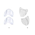 thumbnail image 4 of Guardurnaity 1 par de gafas de protección lateral, portátiles, reutilizables, lavables, de repuesto, protectores de gafas, accesorios de pieza Cadenas y cordones para anteojos, 4 of 6