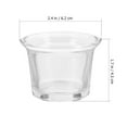 thumbnail image 4 of NIAIZEK 6-Pack Clear Glass Votive Candle Holders Minimalist Home Decor Wedding Party Lighting, 4 of 6