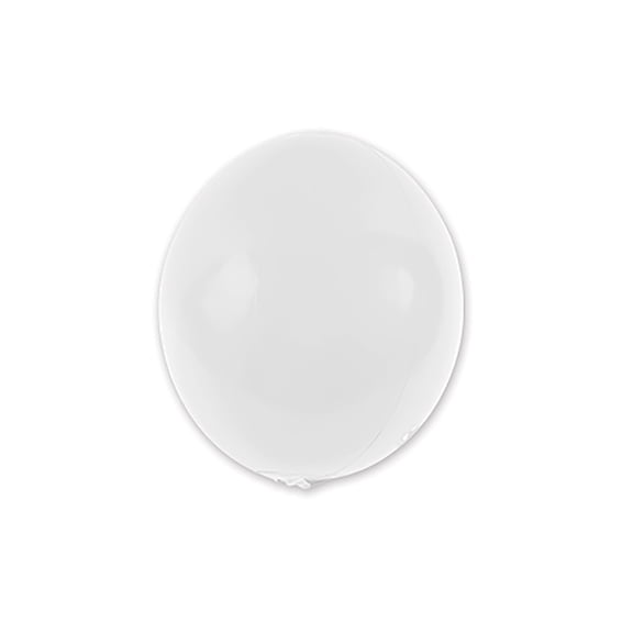 SSWBasics 20 in Reusable Vinyl Balloon - White
