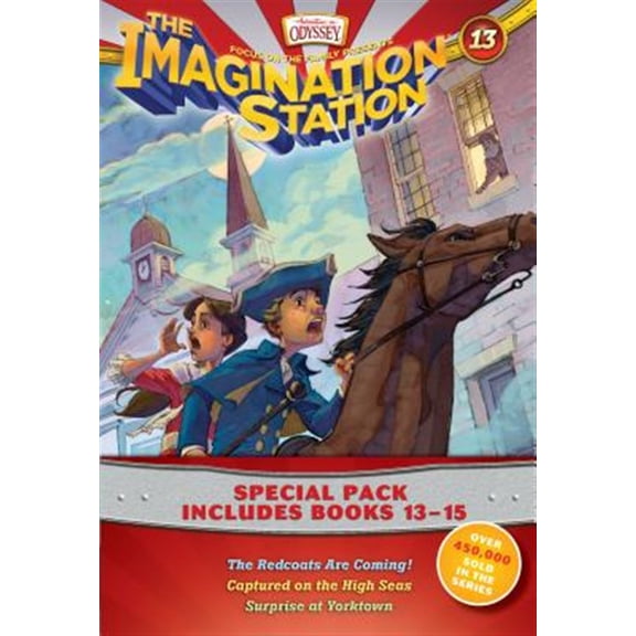 Pre-Owned Imagination Station Books 3-Pack: The Redcoats Are Coming! / Captured on the High Seas / Surprise at Yorktown (Paperback)
