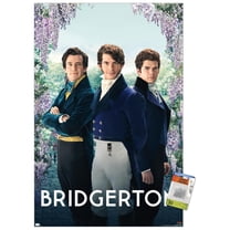 Netflix Bridgerton - Gentlemen Wall Poster with Pushpins, 22.375" x 34"