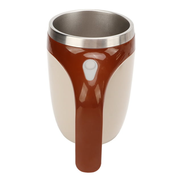 Magnetic Mixing Mug, Stainless Steel Rapid Cooling Automatic Stirring Cup Easy To Clean For Office For Home