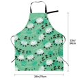 thumbnail image 2 of Kdxio Sheep Zzz Apron with Pockets Adjustable Kitchen Aprons for Men Women Waterproof Aprons for Cooking,Drawing,Crafting, Baking Household Cleaning, 2 of 5