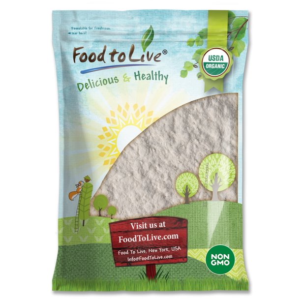 Organic Guar Gum Powder, 5 Pounds Great Thickener & Binder, Food