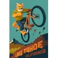 thumbnail image 4 of Lake Tahoe, California, Animal Activities Series, Cycle Cat Yellow (1000 Piece Puzzle, Size 19x27, Challenging Jigsaw Puzzle for Adults and Family, Made in USA), 4 of 4