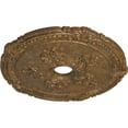 thumbnail image 3 of Ekena Millwork 26"OD x 3 3/4"ID x 1 1/2"P Attica with Rose Ceiling Medallion (Fits Canopies up to 4 1/2"), Hand-Painted Rubbed Bronze, 3 of 5