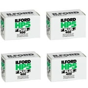 Pack of 4 - Ilford 1574577 HP5 Plus, Black and White Print Film, 35 mm, ISO 400, 36 Exposures