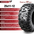 thumbnail image 2 of WANDA UTV ATV Tires 25x11-12 25x11x12 275/60-12 6-Ply Bighorn Style, Set 4 -10414, 2 of 6