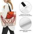 thumbnail image 3 of Easygdp Basketball Shot Bolsas Tote para Mujer, Bolsos de Hombro para Viaje, Bolsos de Mano de Gran Capacidad para Compras y Trabajo, 3 of 8