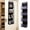 Black,Free Size, variant on Over the Door Organizer Storage, 4 Shelf Large Capacity Hanging Door Organizer,Space Saving Door Organizer for Bedroom, Bathroom, Pantry, Nursery
