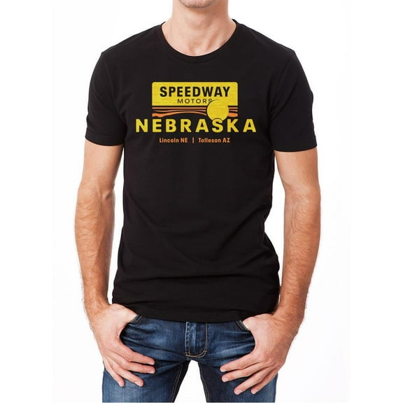 Speedway Motors Nebraska T-Shirt, Black, XXXX-Large