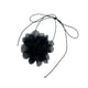 thumbnail image 5 of con cordones de flores Gargantilla floral Clásico, estilo retro Romántico, elegante, es de cuello elegante de verano para niñas Negro Yinane gargantilla collar, 5 of 8