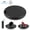 UK Plug, variant on QKOO 45cm Remote Control Adjusting Speed Rotating Turntable Display Stand with Power Socket, Load