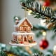 thumbnail image 4 of Christmas Hanging Decoration Christmas Tree Decoration Exquisite House Acrylic Hanging Decoration, 4 of 6