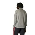 thumbnail image 2 of Men's adidas Originals  Gray Manchester United Terrace Icons Collection Half-Zip Top, 2 of 4