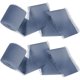thumbnail image 1 of Nvzi Regalos, flores, cintas para envolver regalos, cintas de gasa con bordes sin rematar rasgadas a mano, tiras de tela de seda para decoración de moños (azul brumoso), 1 of 5