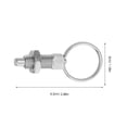thumbnail image 2 of BESTYASH 2Ud Pasador De Resorte Con De Acero Inoxidable Para Cierre Industrial Y Preciso, 2 of 8