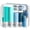 Blue, variant on INSFIT 17 Pack Travel Bottles for Toiletries, Tsa Approved 3oz & 2oz Travel Size Containers, Bpa Free Leak Proof Refillable Travel Essentials for Shampoo Conditioner Lotion
