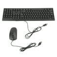 thumbnail image 1 of Keyboard And Mouse, Black Keyboard And Mouse Combo Waterproof  For Office, 1 of 8